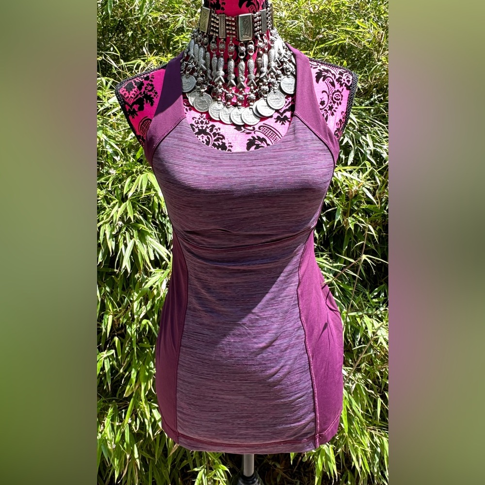 Lululemon Racerback Tank Top Size Small Magenta